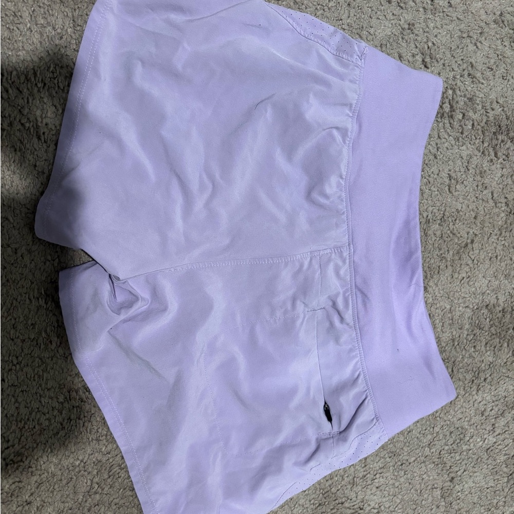 5.11 Tactical Lavender Workout Shorts - Picture 3 of 3